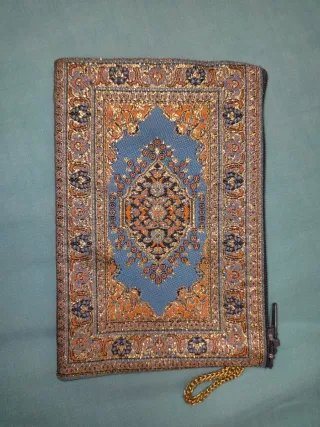 Monedero Souvenir México Azul y Dorado