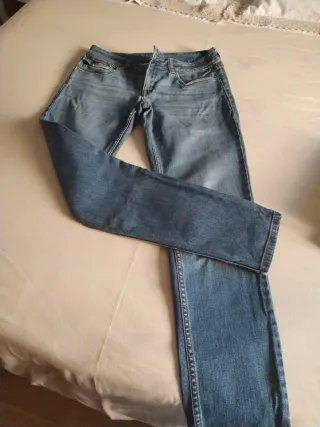 Pantalones vaqueros azules