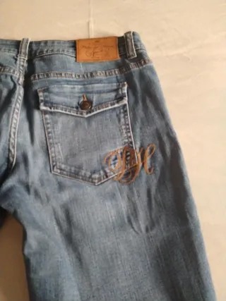 Pantalones vaqueros azules