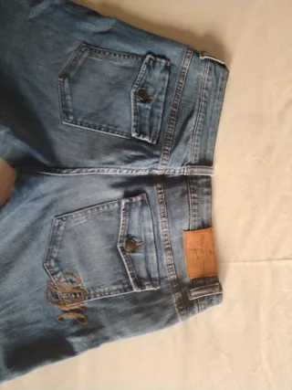 Pantalones vaqueros azules