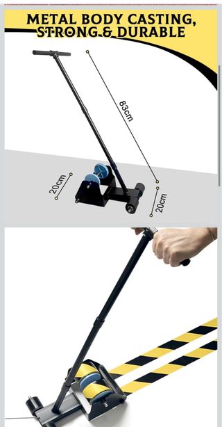 Aplicador de cinta adhesiva para suelos