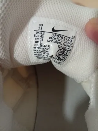 Zapatillas Nike Tech Hera Hombre Beige/Blanco