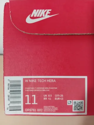 Zapatillas Nike Tech Hera Hombre Beige/Blanco