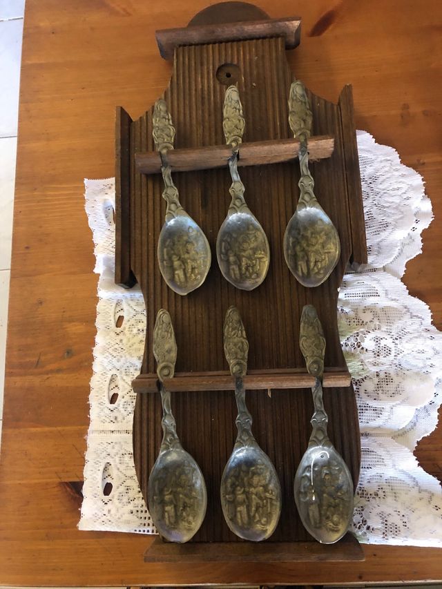 Cucharas victorianas decorativas