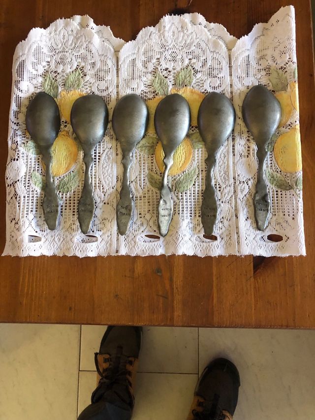 Cucharas victorianas decorativas