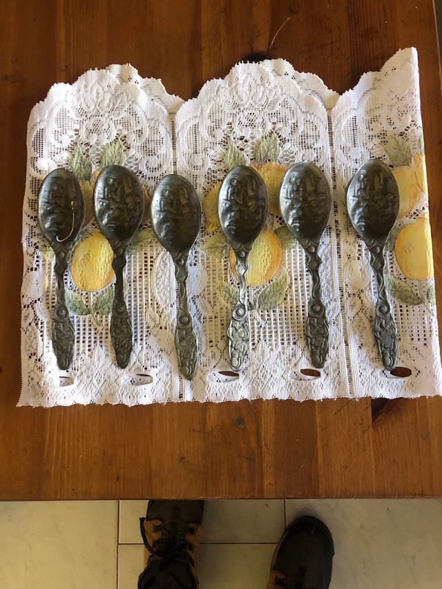 Cucharas victorianas decorativas