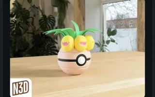 Pokeball Exeggutor - Pokémon