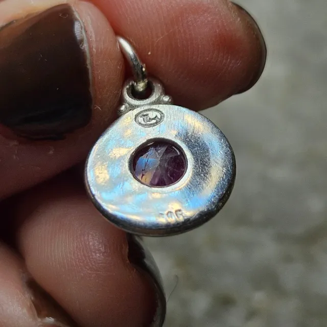 Colgante Plata 925 y Rubí