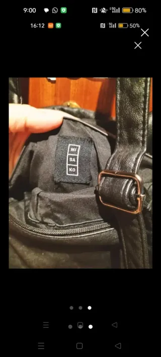 Mochila Misako Negra