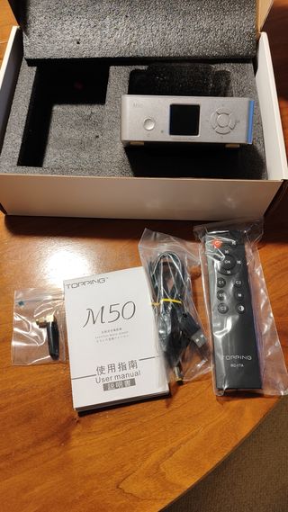 Topping M50 Reproductor Audio Red