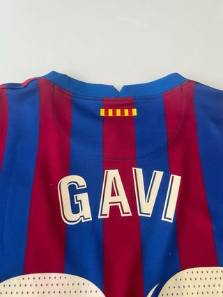 Camiseta original FC Barcelona 2021 2022 Gavi 30