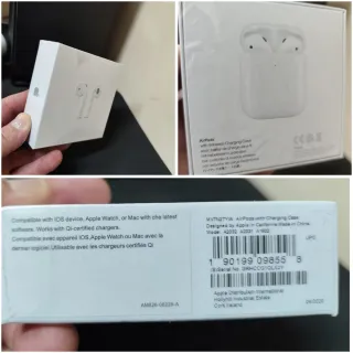 Apple AirPods con estuche de carga inalámbrica