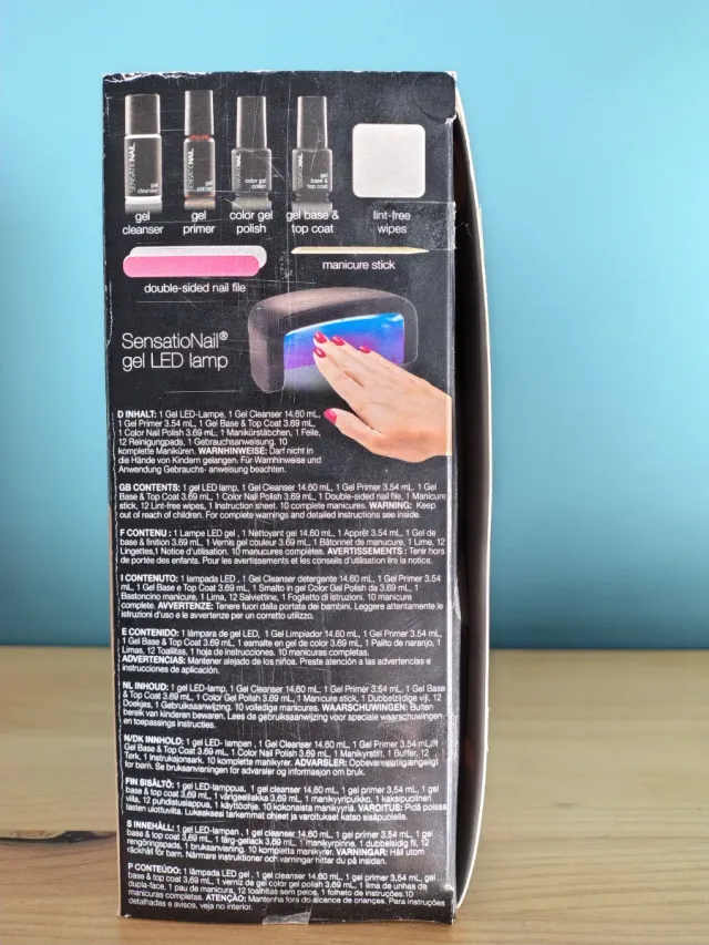 Se regala set Manicura Gel Sensational Nails