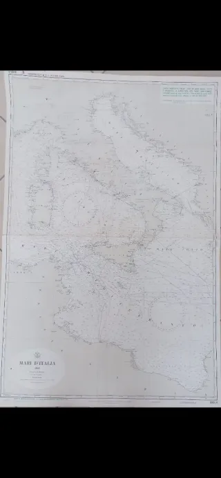 Carte nautiche Mediterraneo a richiesta