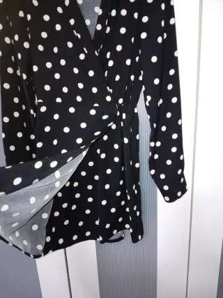 Mono Falda Pantalón Blazer Lunares