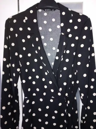 Mono Falda Pantalón Blazer Lunares