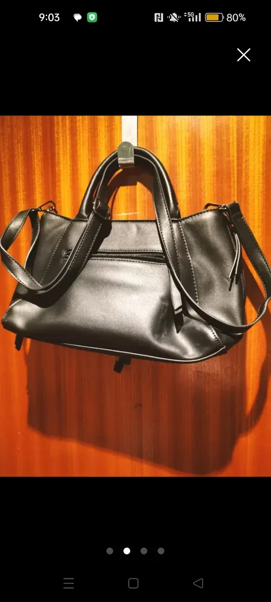 Bolso Paco Martínez Azul y Negro