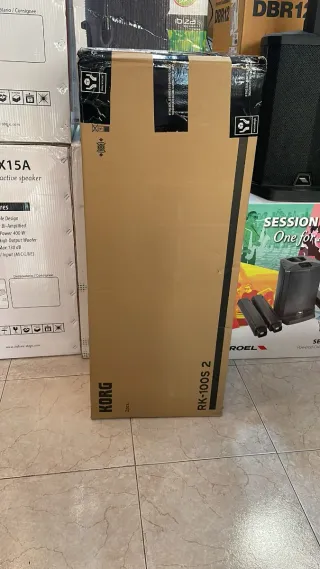 Keytar Korg RK100S 2 Rojo