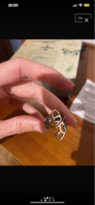 Anillo Tous Geométrico Plata