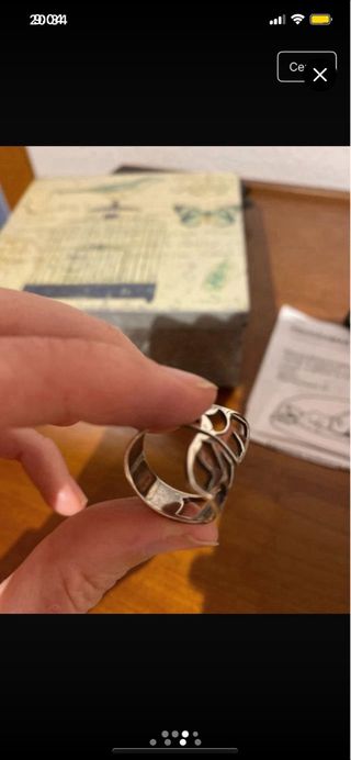Anillo Tous Geométrico Plata