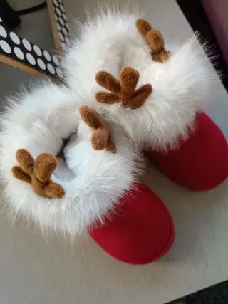 Zapatillas Reno Talla 28 Niñas/os Rojas