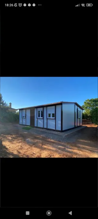 Casa prefabricada tipo sándwich  Llave en mano