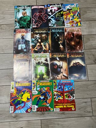 Lote 16 comics de grapa según fotografías