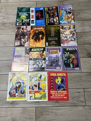 Lote 16 comics de grapa según fotografías