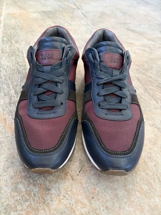 Zapatillas HUGO BOSS Talla 40 Rojo/Gris