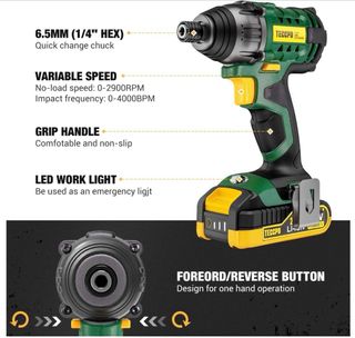 Taladro Percutor y Atornillador TECCPO