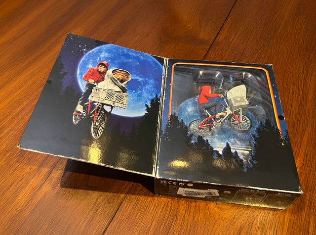 Figura NECA E.T. 40 Aniversario Elliot Bicicleta