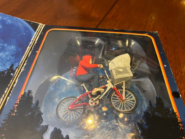 Figura NECA E.T. 40 Aniversario Elliot Bicicleta