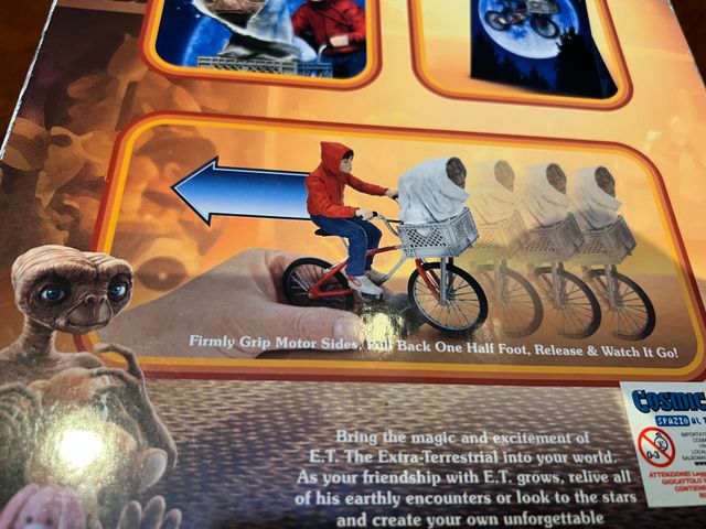 Figura NECA E.T. 40 Aniversario Elliot Bicicleta