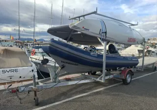 Remolque Náutico Zodiac Laser Vela