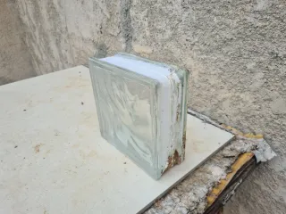 Bloque de pavés de vidrio