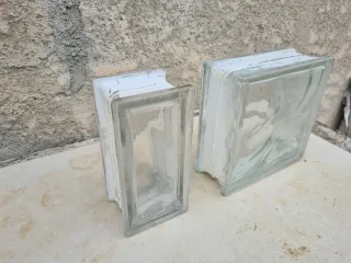 Bloque de pavés de vidrio