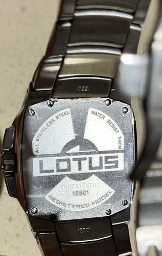 Reloj Lotus Cronógrafo Caballero CODE 15501/7