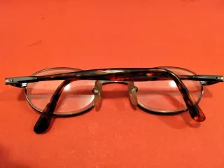 Occhiali Sferoflex vintage neri e marroni