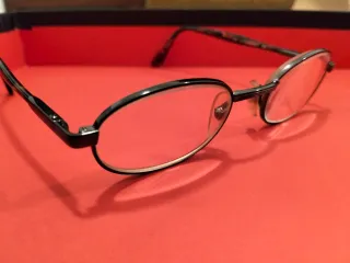 Occhiali Sferoflex vintage neri e marroni