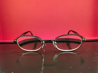 Occhiali Sferoflex vintage neri e marroni