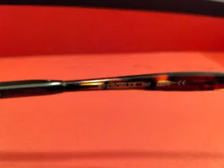 Occhiali Sferoflex vintage neri e marroni