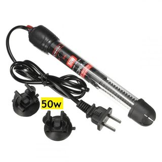calentador pequeño acuario 50W pecera termostato