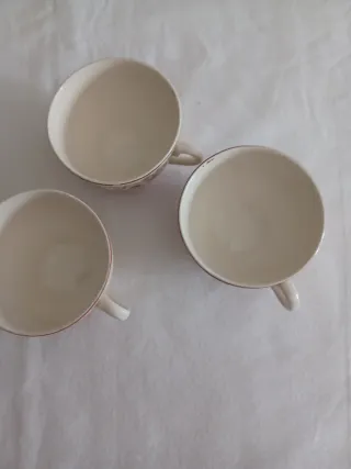 Conjunto de 3 chávenas de chá Sacavém