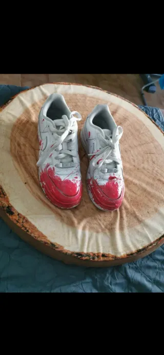 Scarpe Nike Air Force 1 Rosse e Bianche