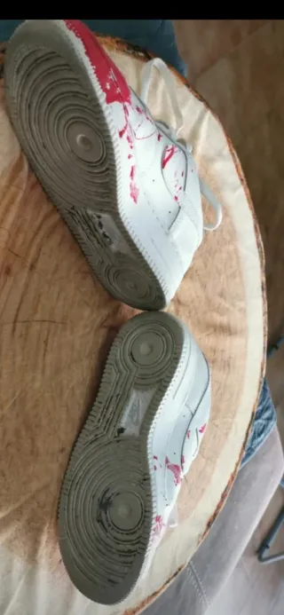 Scarpe Nike Air Force 1 Rosse e Bianche