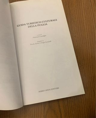 libro guida turistico culturale Puglia dvd mappa