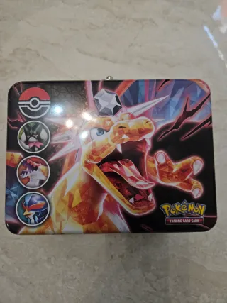 Scatola Metallo Pokemon Scarlatto Violetto