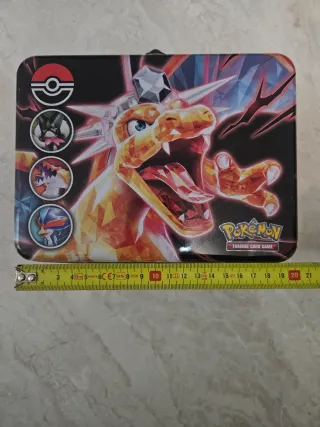 Scatola Metallo Pokemon Scarlatto Violetto