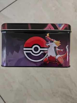 Scatola Metallo Pokemon Scarlatto Violetto