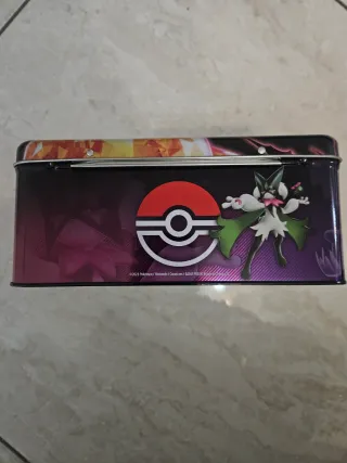 Scatola Metallo Pokemon Scarlatto Violetto